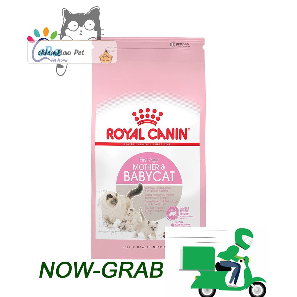 thức ăn khô canin baby cho mèo bầu và mèo con gói 1kg
