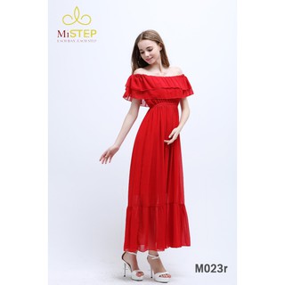 Đầm Maxi Trễ Vai Dự Tiệc