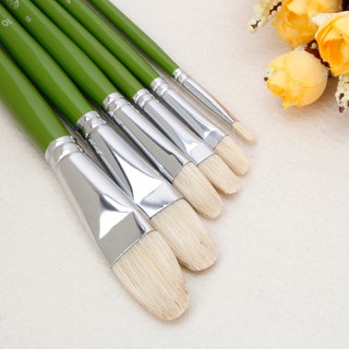 Bộ 6 cọ vẽ tranh màu nước sơn dầu chất lượng cao