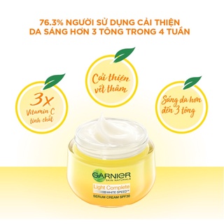 Kem dưỡng sáng da Garnier
