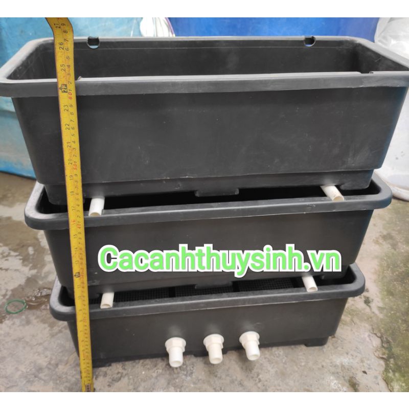 Bakki lọc hồ Koi  3 Tầng D60-R26-C62