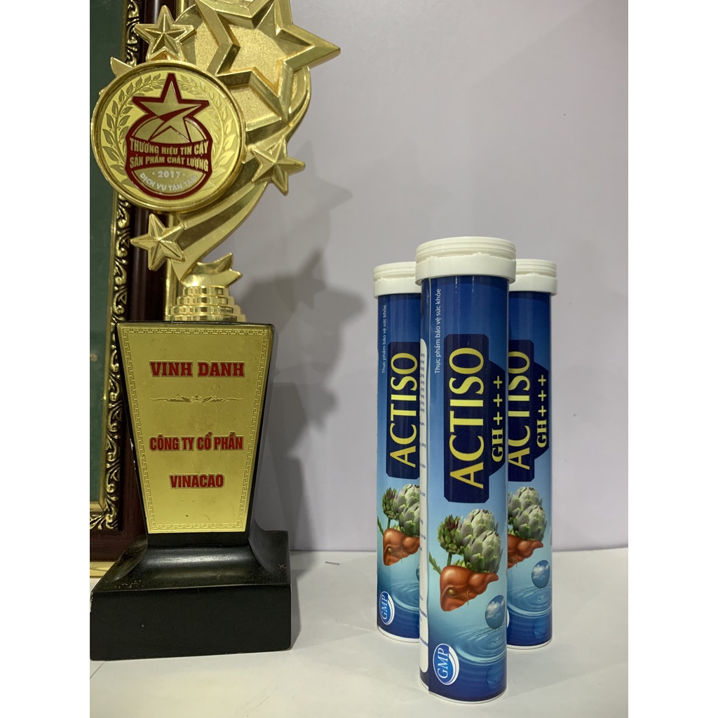 Viên sủi Actiso GH+++ bổ sung vitamin, tăng cường đề kháng