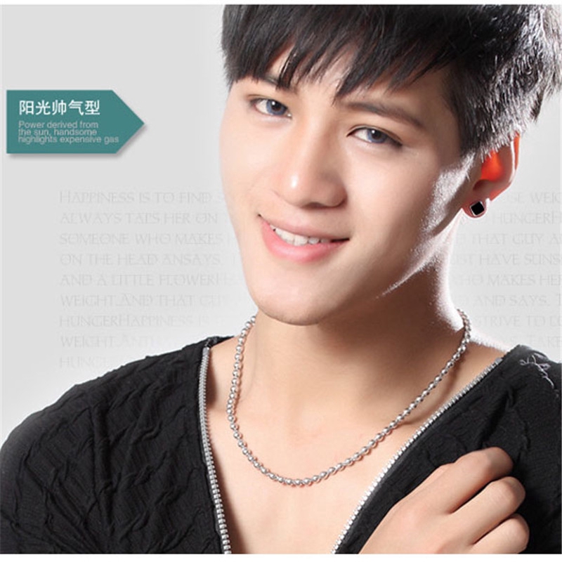 Hoa Tai Bạc Nam Bông Tai Kim Cương Thạch Anh Tím Theo Phong Cách Hàn Quốc Trang Sức