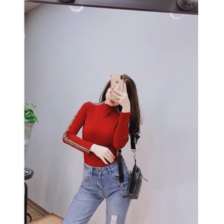 áo len cổ 3 phân