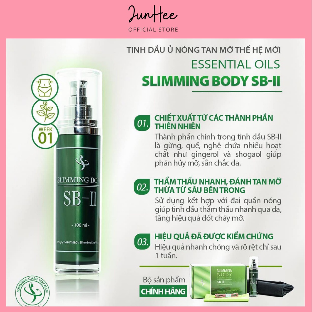 Tinh Dầu Thải Mỡ Slimming Body SB-II 100ml