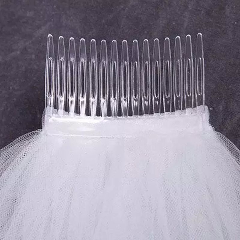 Mạng Che Mặt Vải Tuyn Nhiều Lớp Cho Cô Dâu