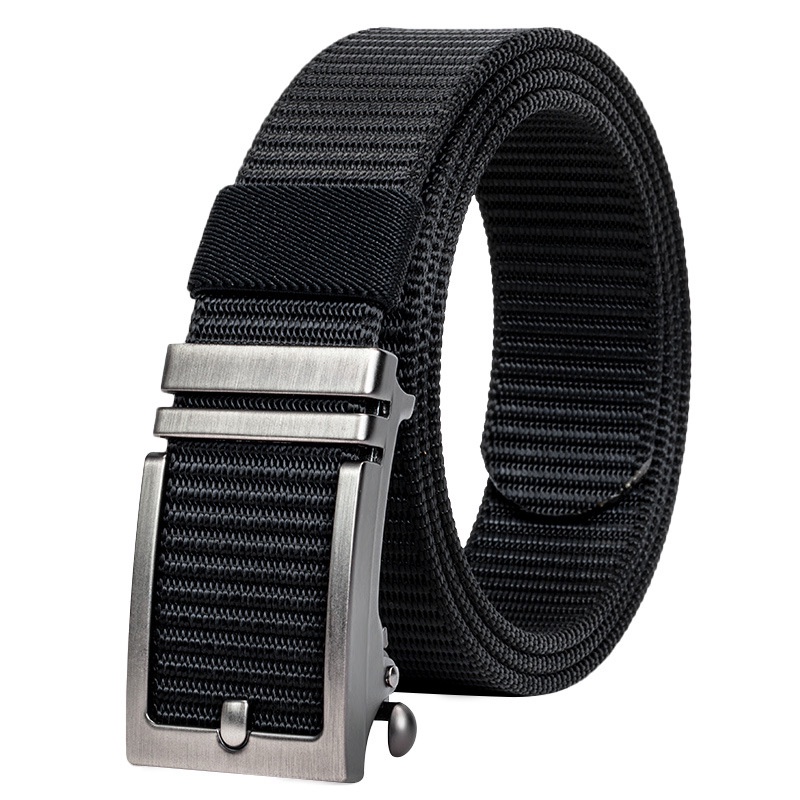 Thời Trang Thắt Lưng Vải canvas Khóa Tự Động Chất Lượng Cao Cho Nam