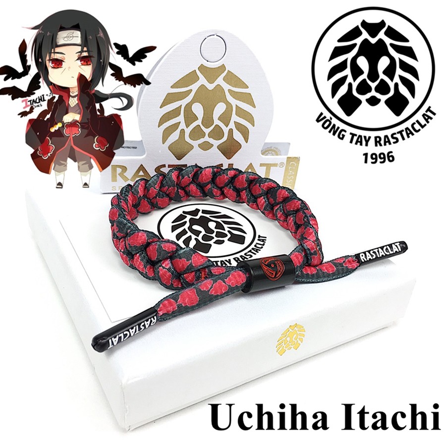 Vòng Tay Rastaclat Uchiha Itachi [Tặng móc khoá + Full Box][Hình Thật]