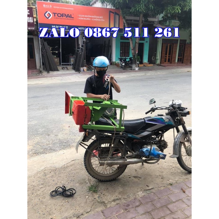 Máy tuốt hạt ngô siêu sạch tại Gia Lâm