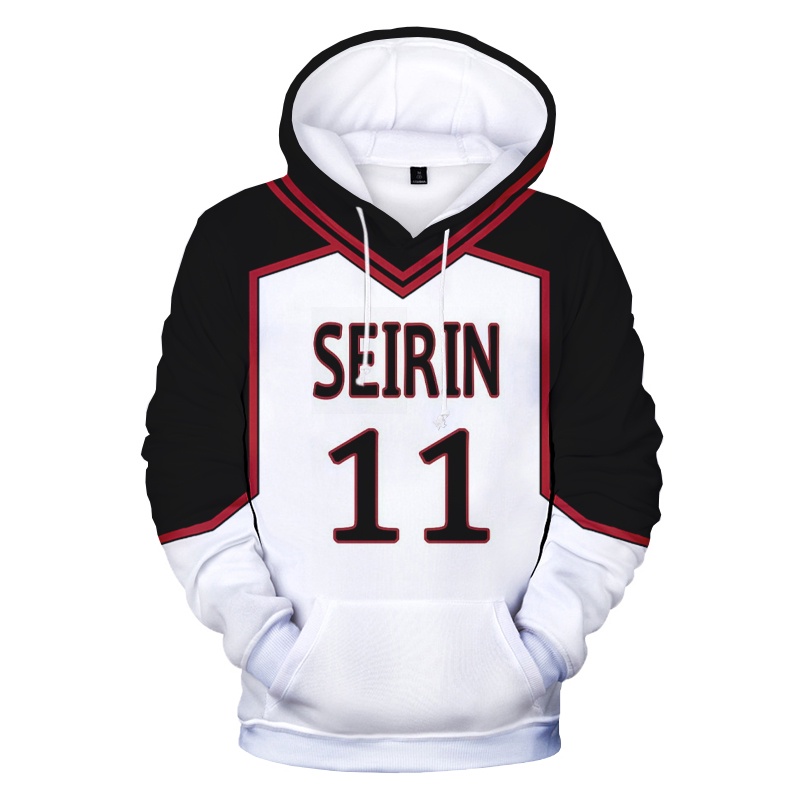 Áo Hoodie In Họa Tiết Anime Kuroko No Basket 3D Độc Đáo Thời Trang Mùa Thu Cho Nam Và Nữ