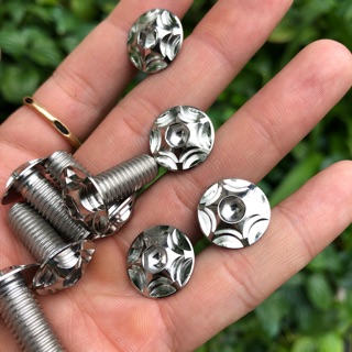 Ốc đĩa inox 8li2 (m8x20) - gắn được pat dày cnc