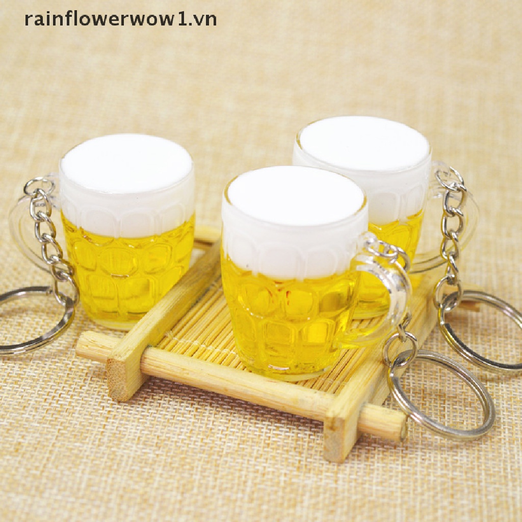 Móc Khóa Nhựa Hình Ly Bia Độc Đáo Cho Nam Và Nữ