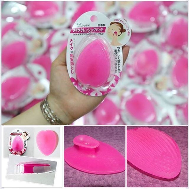 Miếng Rửa Mặt Silicon Loven Making Cleansing Pad Nhật Bản