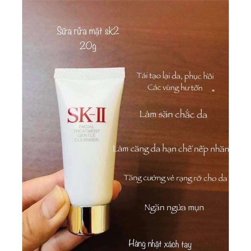 Sữa Rửa Mặt SK-II mini size Facial Treatment Cleanser 20g - skii