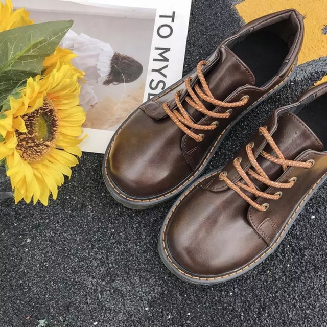 O45JJ- GIẦY OXFORD NỮ THỜI TRANG HÀN QUỐC