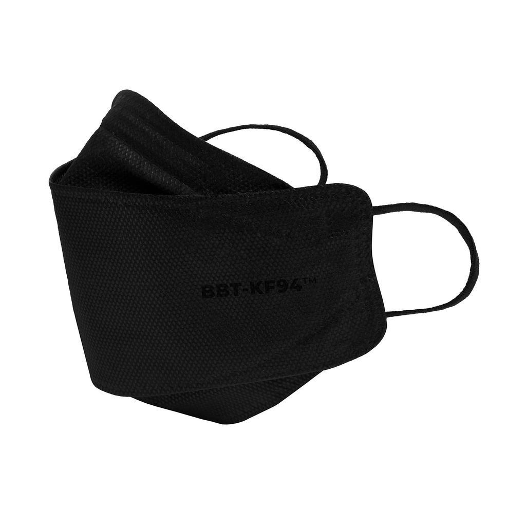 Khẩu trang Bông Bạch Tuyết KF94 Đen 10 cái/gói