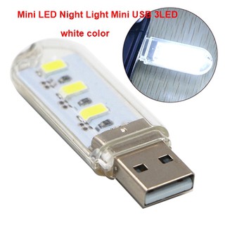 Đèn mini usb 3 led ánh sáng trắng