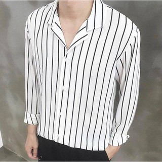 Áo sơmi sọc trắng