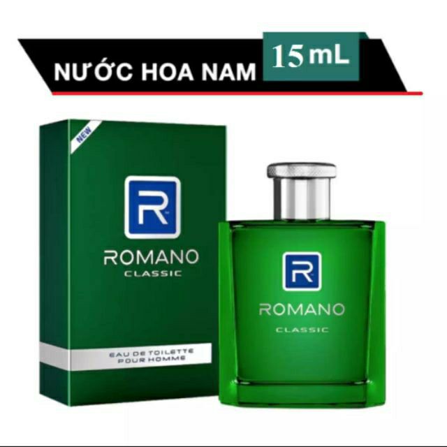 NƯỚC HOA ROMANO 15ml