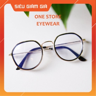 Gọng kính kim loại mắt tròn nam nữ phù hợp mặt nhỏ càng kính nhẹ nhàng màu sắc thời trang ONESTORE