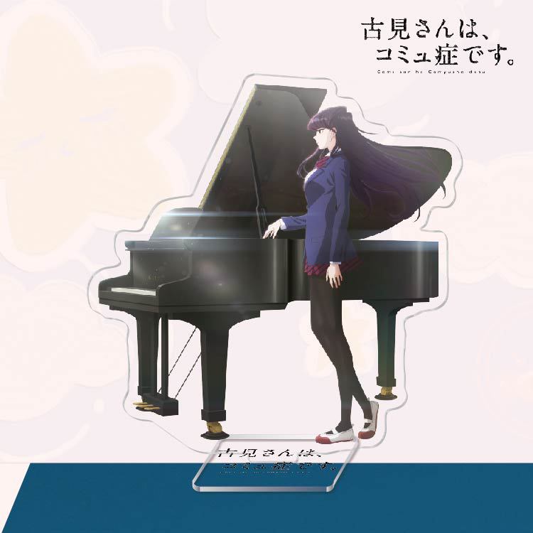 Mô hình KOMI Can't Communicate NỮ THẦN SỢ GIAO TIẾP standee acrylic anime mica chibi trang trí