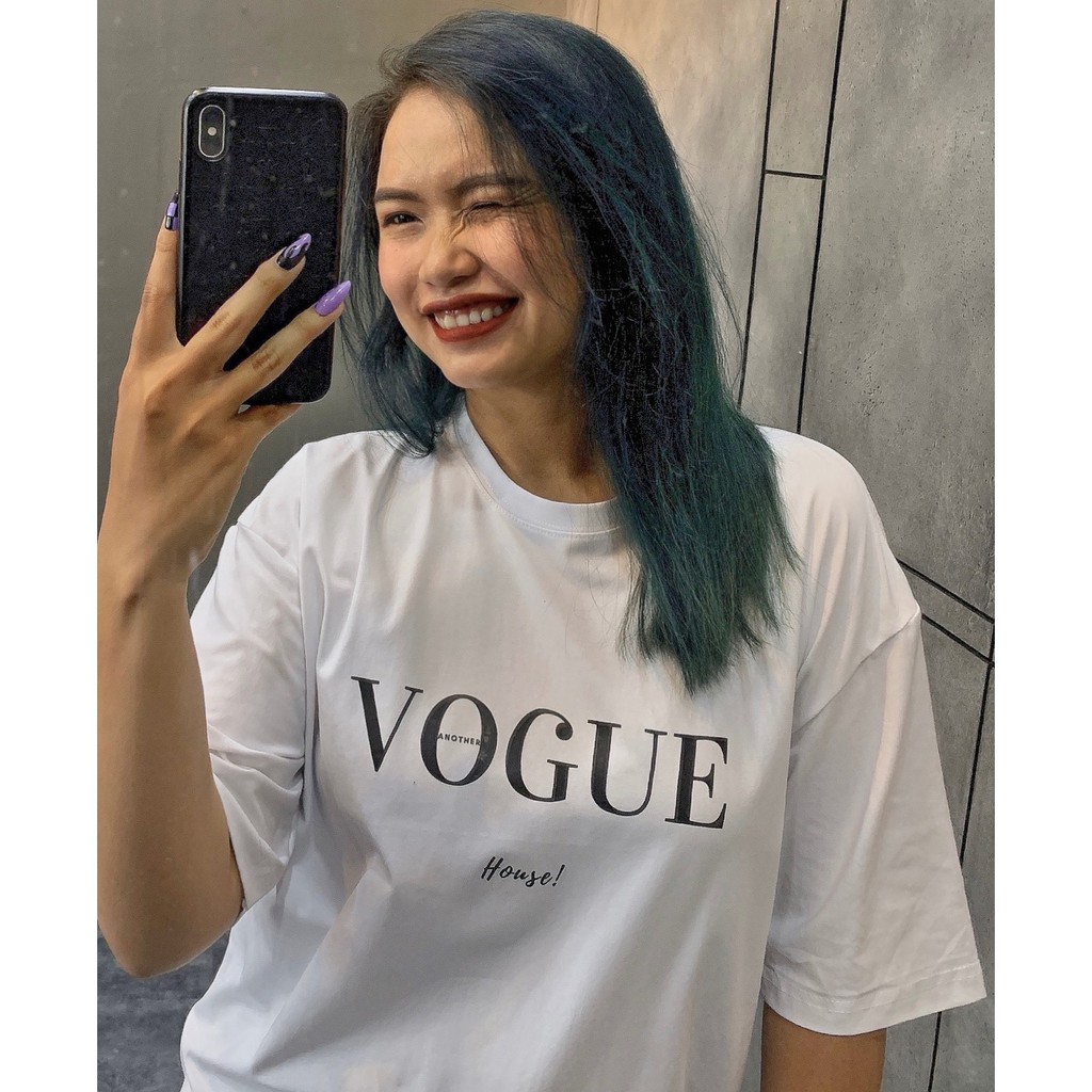 Áo thun VOGUE vải mịn (hình shop tự chụp)