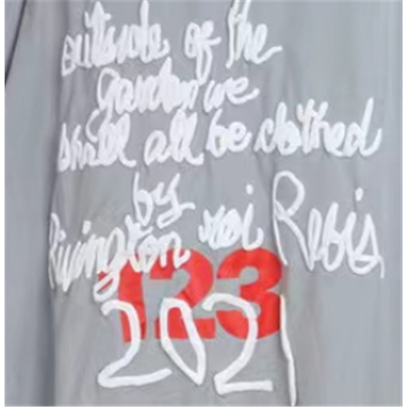 Áo Thun Tay Ngắn In Chữ RRR123 Thời Trang Cho Nam Nữ