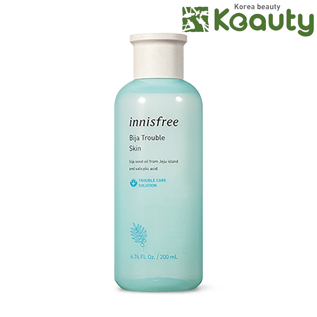 Nước hoa hồng dành cho da mụn Innisfree Bija Trouble Skin