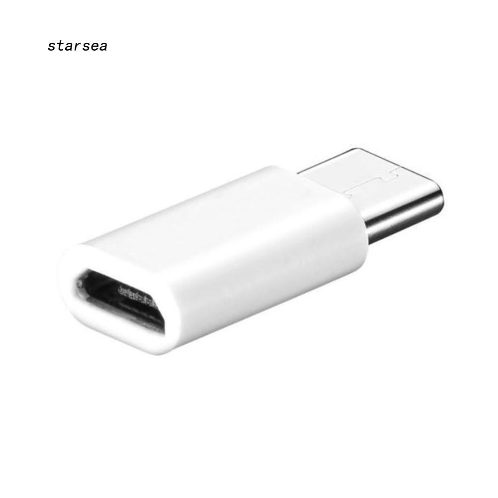 Set 5 đầu chuyển đổi cổng Micro USB sang type C cho điện thoại Samsung Galaxy S8