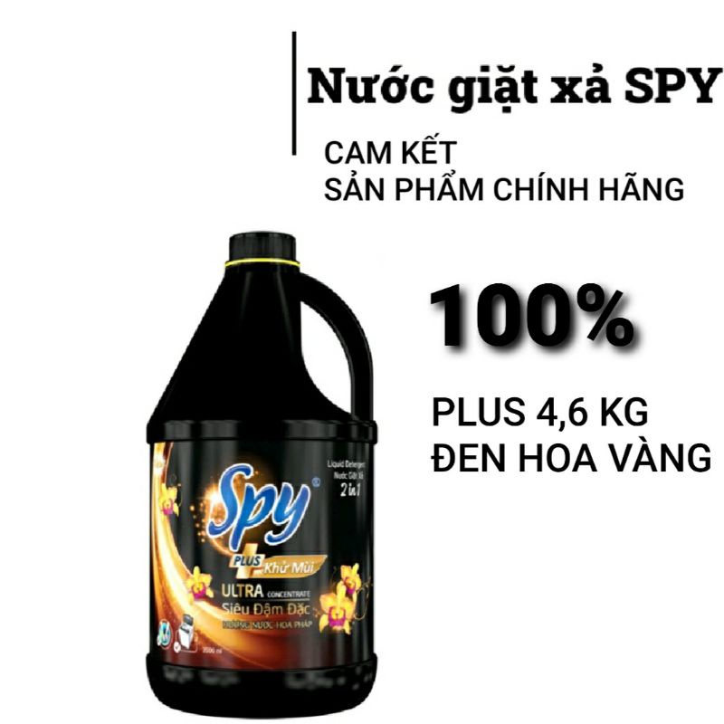 Nước giặt xả SPY PLUS 3,6KG - 4,6KG