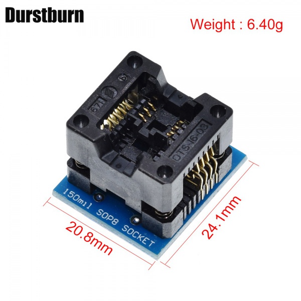 Thiết Bị Chuyển Đổi SOIC8 SOP8 SOP16 Sang DIP8 Rộng 150mil 200mil 208mil 300mil SOP8