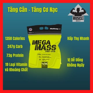 Sữa tăng cân VitaXtrong Mega Mass 12Lbs, Mass Gainer tăng cân cao cấp