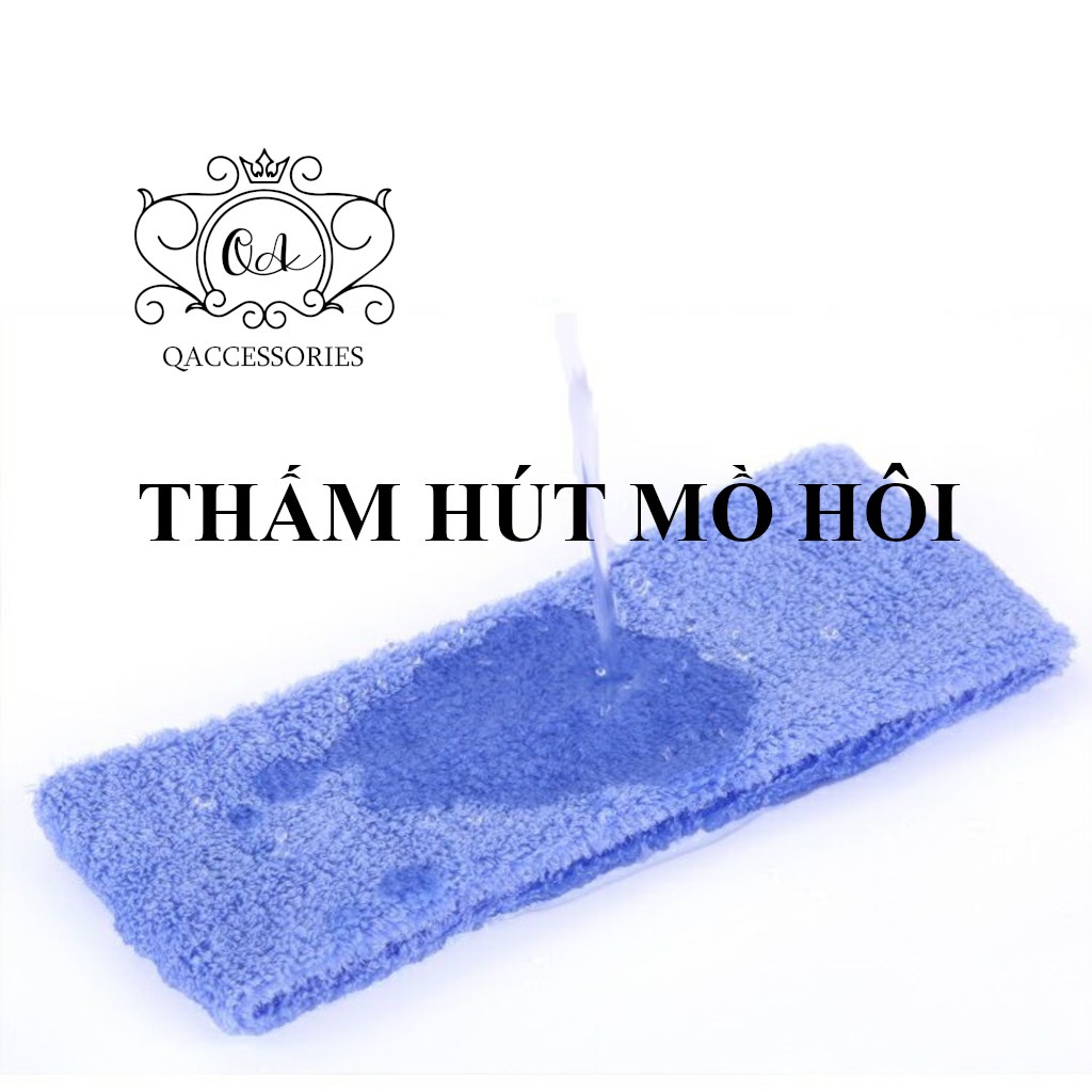 Băng đô thể thao nam nữ đeo trán chặn mồ hôi chống trượt gym yoga KPOP Hàn Quốc UNISEX Headband QACCESSORIES HA220102