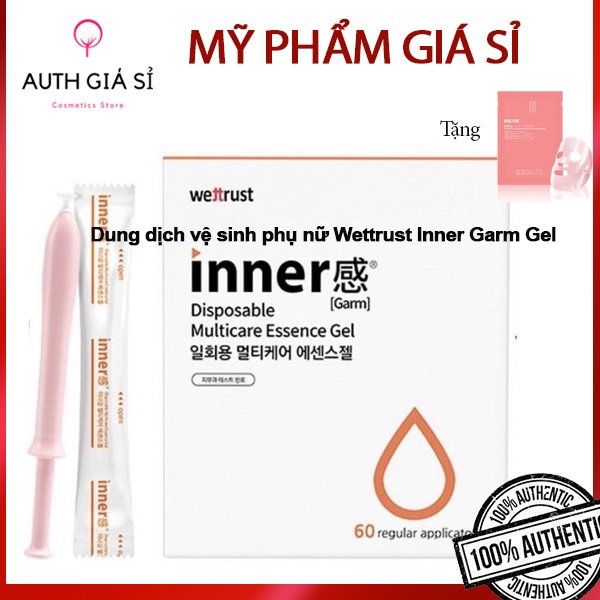 [Hàng Chuẩn] Dung dịch vệ sinh phụ nữ Wettrust Inner Garm Gel Của Hàn Quốc