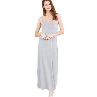 Đầm thun maxi hai dây ACTIVE USA