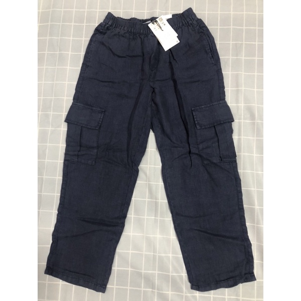 Quần đũi Zara túi hộp sz10 màu xanh than