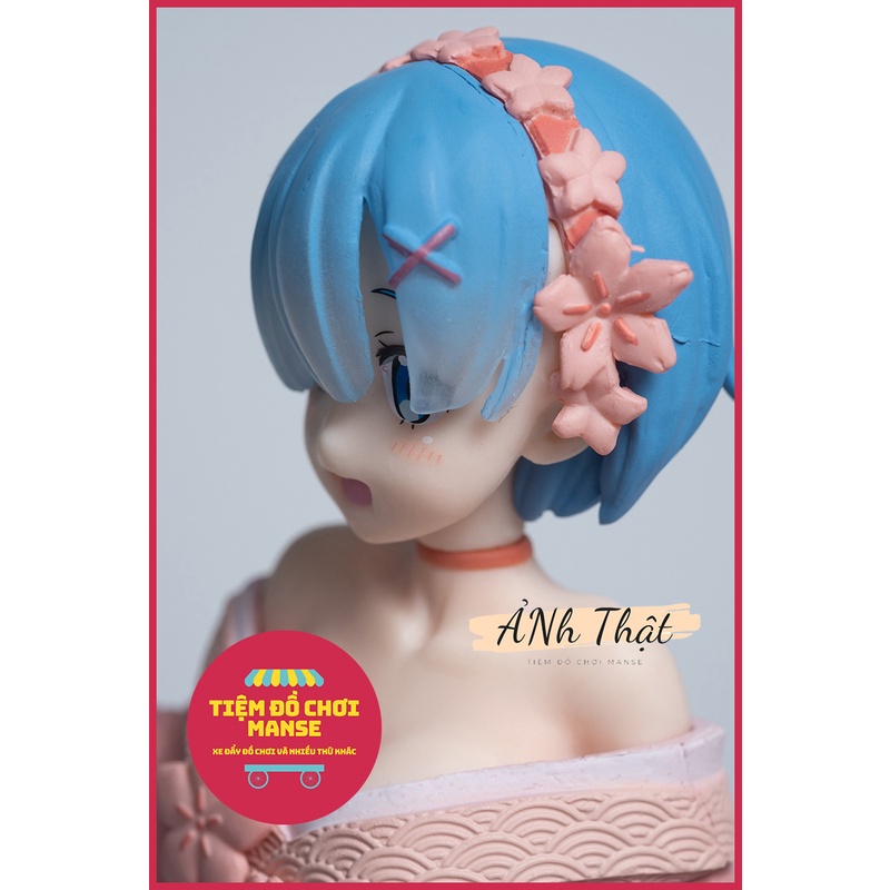 Mô hình chibi Re:zero dễ thương đáng yêu cô gái Ram bền màu