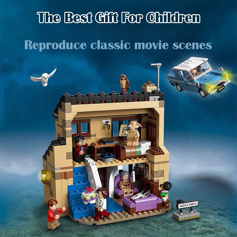 Mô Hình Lắp Ráp Nhân Vật Trong Phim Harry Potter Series 4 Lego