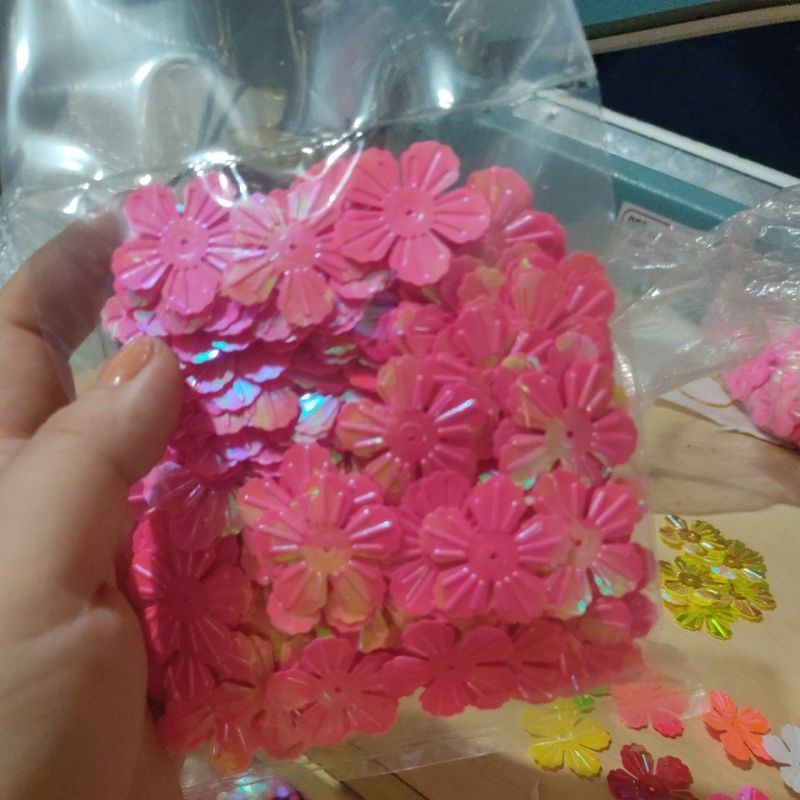 Hoa kim sa 5 cánh 3 màu 50grm phk shop