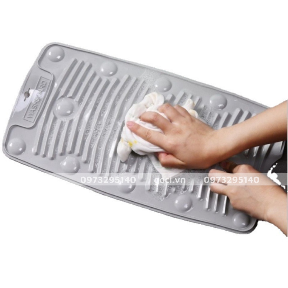 Tấm ván chà giặt quần áo khăn đa năng bằng silicon có thể gấp gọn chống trượt tiện ích
