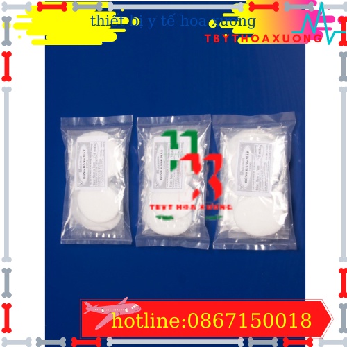 [Hàng Chính Hãng] Bông Băng Mắt Bảo Thạch 5X7CM Bảo Vệ Mắt Sau Phẩu Thuật Goi 10 Cái