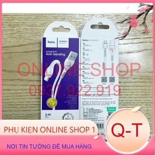 Cáp sạc nhanh hoco x37 cổng micro usb cho android chính hãng