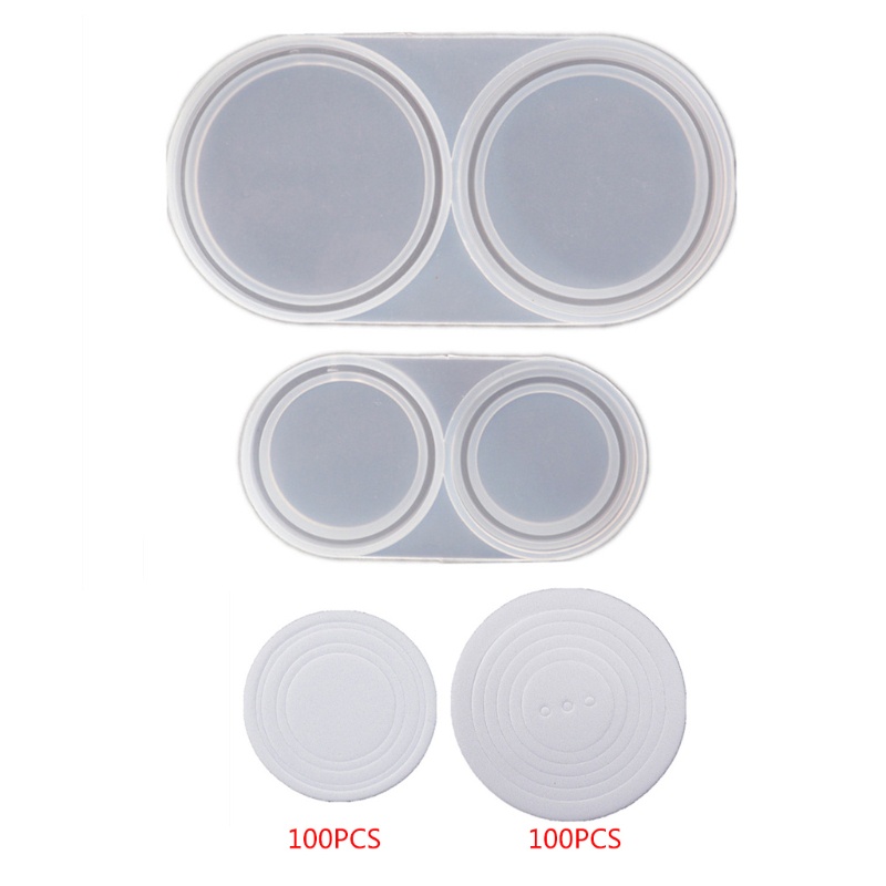 Sa Hộp Đựng Tiền Xu Bằng Nhựa Resin Hình Tròn DIY