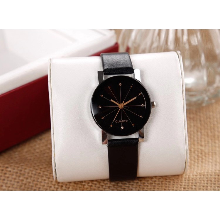 Đồng hồ nữ thời trang (Ready stock) Lady fashion quartz watch Giá thấp và chất lượng tốt