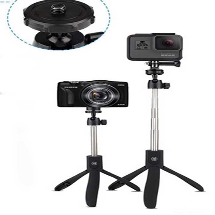 Chân tripod 3 chân kèm Remote  K05 thiết kế thông minh.