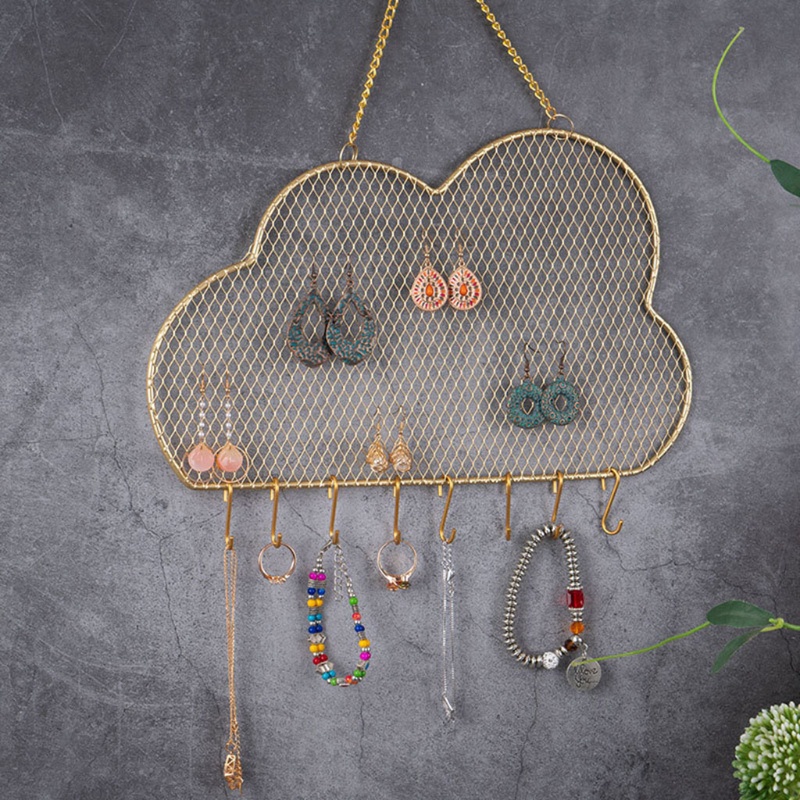 Giá Đỡ Trưng Bày Bông Tai sa Treo Tường Sắp Xếp Gọn Gàng