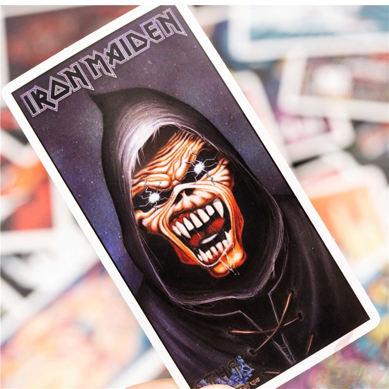 ❉ Sticker Dán Trang Trí Hình Ban Nhạc Rock Series 01 Vui Nhộn ❉ Bộ 50 Sticker Chống Thấm Nước Họa Tiết Doodle Hợp Thời Trang