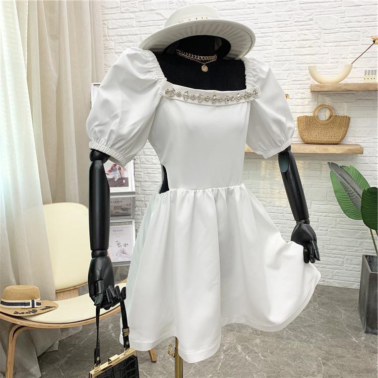 ⚡️[CHỈ 2 NGÀY] Váy Đầm Tiểu Thư 2 Màu Đen & Đỏ ⚡️ẢNH THẬT⚡️ Đầm Nữ Chất Cotton Cực mát, Dáng Xinh (Sz 43-63Kg) | BigBuy360 - bigbuy360.vn