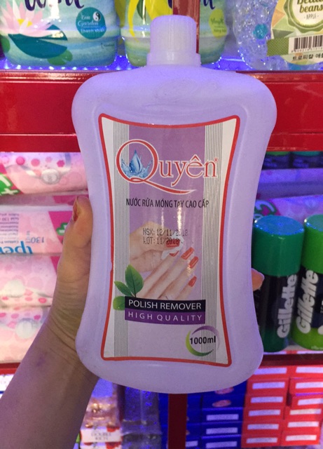 Nước Rửa Móng Tay  125ml-500ml-1000ml