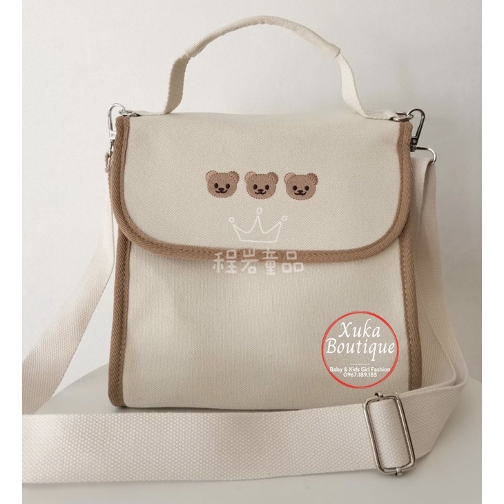 Túi Giữ Nhiệt Gấu Hàn Chuyên Ủ Bình Sữa Cho Bé